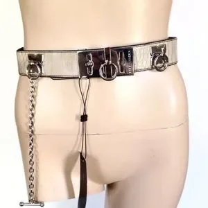BCBGMaxAzria | Accessories | Bcbg Waist Toggle Belt Croc  display picture 2